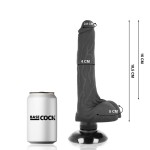 BASECOCK - REAALNE VIBRAATOR 2-1 18,5 CM